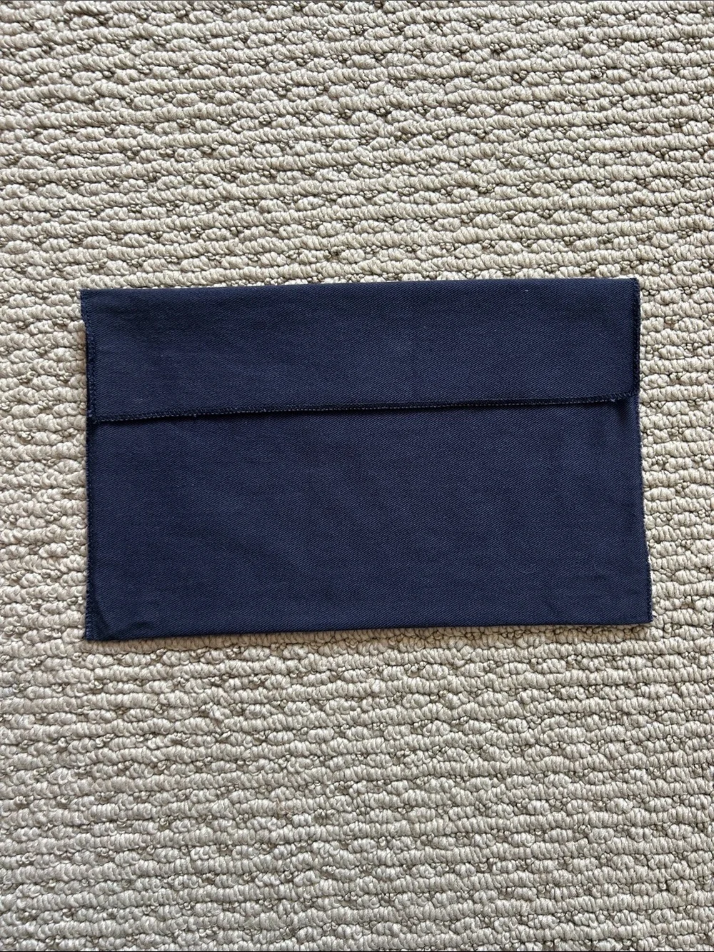 Ralph Lauren Navy Blue Wallet on Chain Cover / Envelope Dust Bag